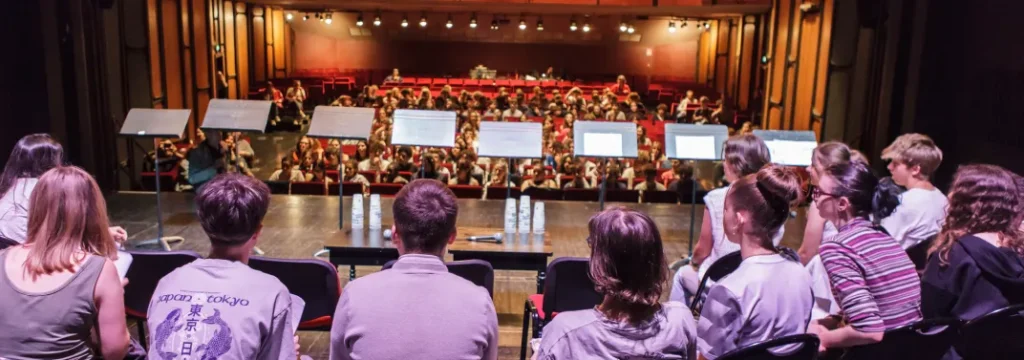 Les lycéens au Grand Théâtre