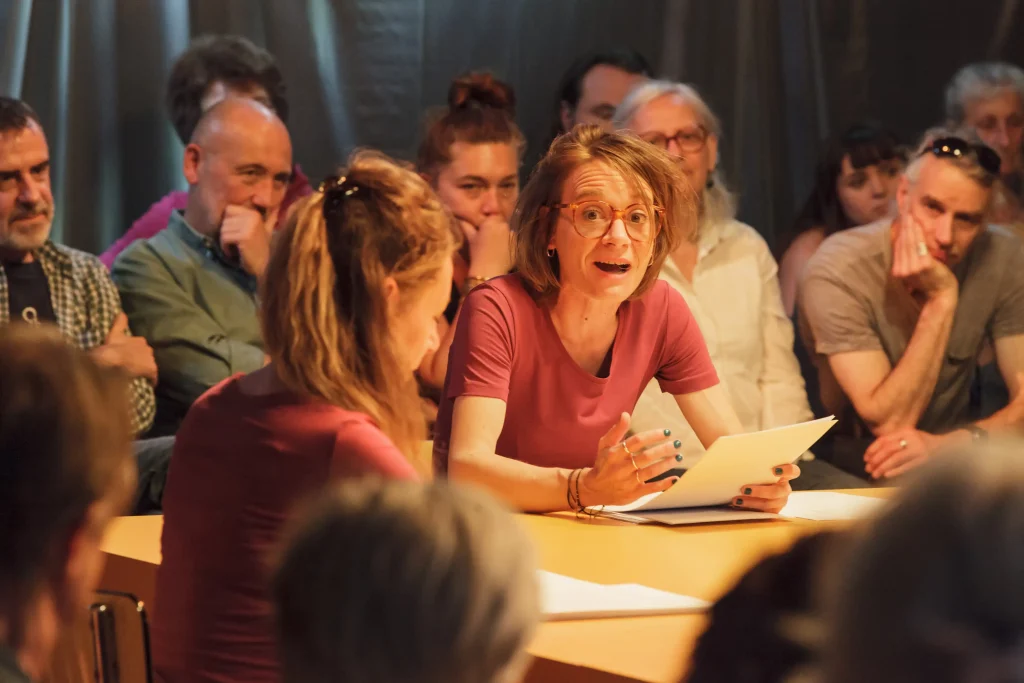 Marie Bonnet en lecture