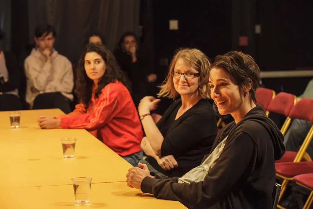 Rencontre entre les lycéen·nes et Faustine Noguès, Karin Serres et Adèle Gascuel